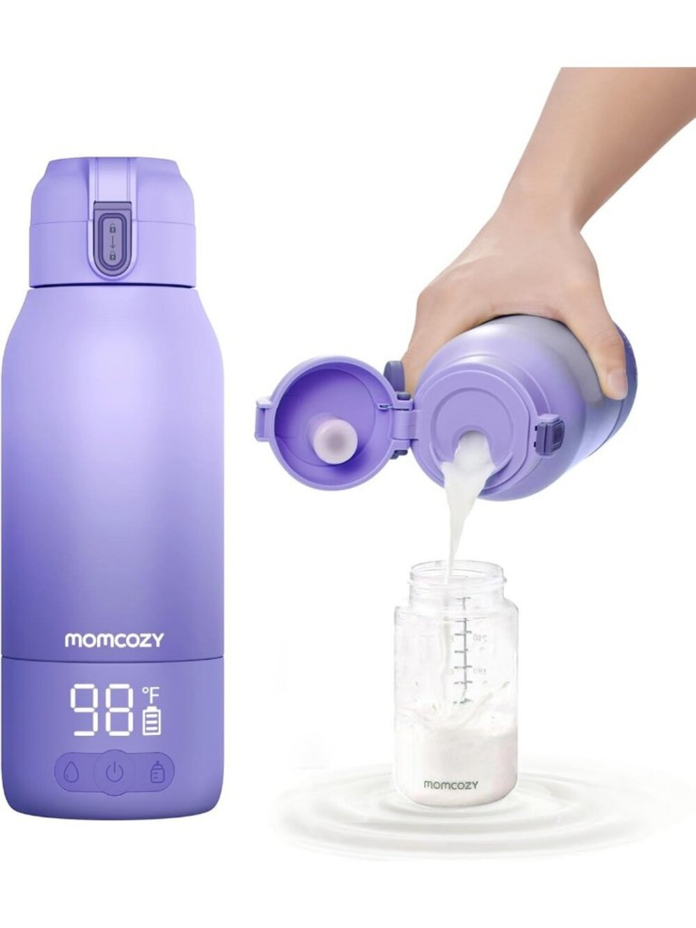Portable Bottle Warmer for Breast Milk | Baby Travel Essential | On-the-Go